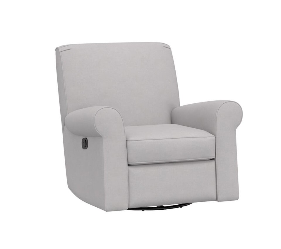 Small Charleston Swivel Recliner West Elm UK